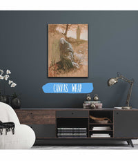 Figure In Woods by Edwin Austin Abbey