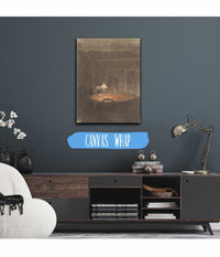 Figure Reading At A Table In An Interior At Night by Vilhelm Hammershoi