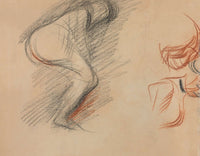 Figure Sketches by Jean Louis Forain