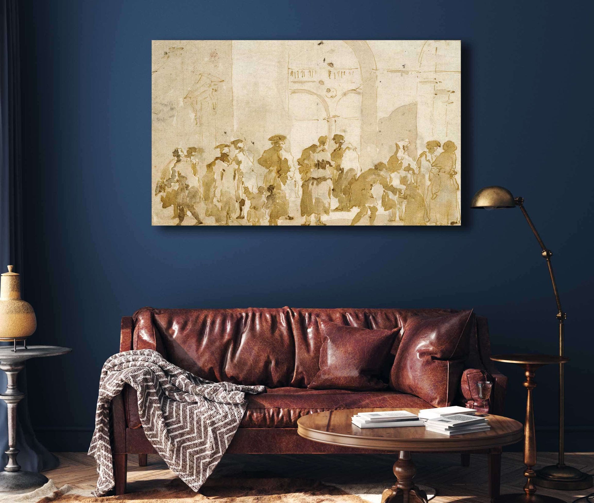 Figure Studies   by Francesco Guardi