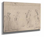 Figure Studies   by Francesco Guardi