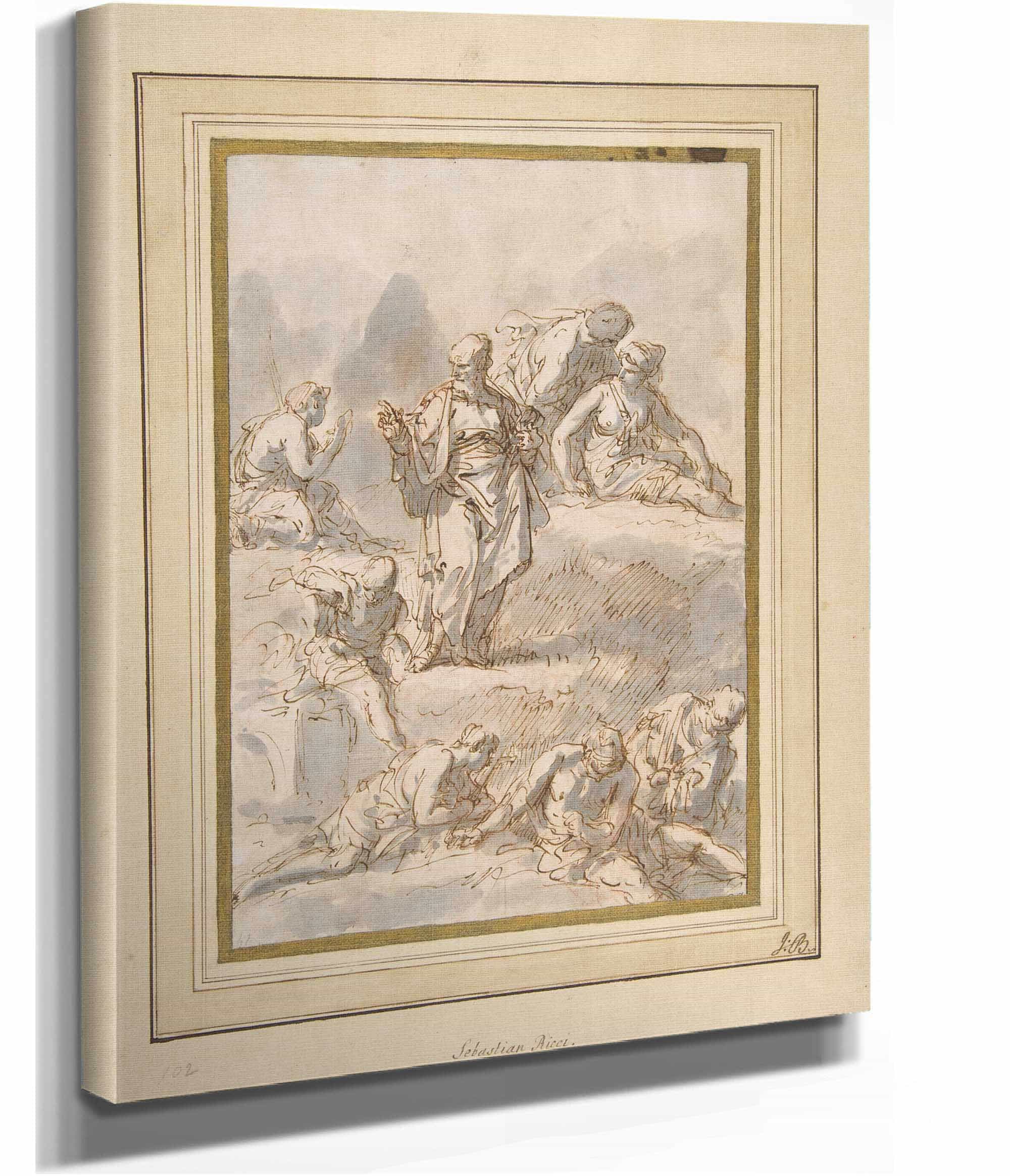 Figure Studies   by Sebastiano Ricci