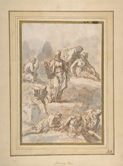 Figure Studies   by Sebastiano Ricci