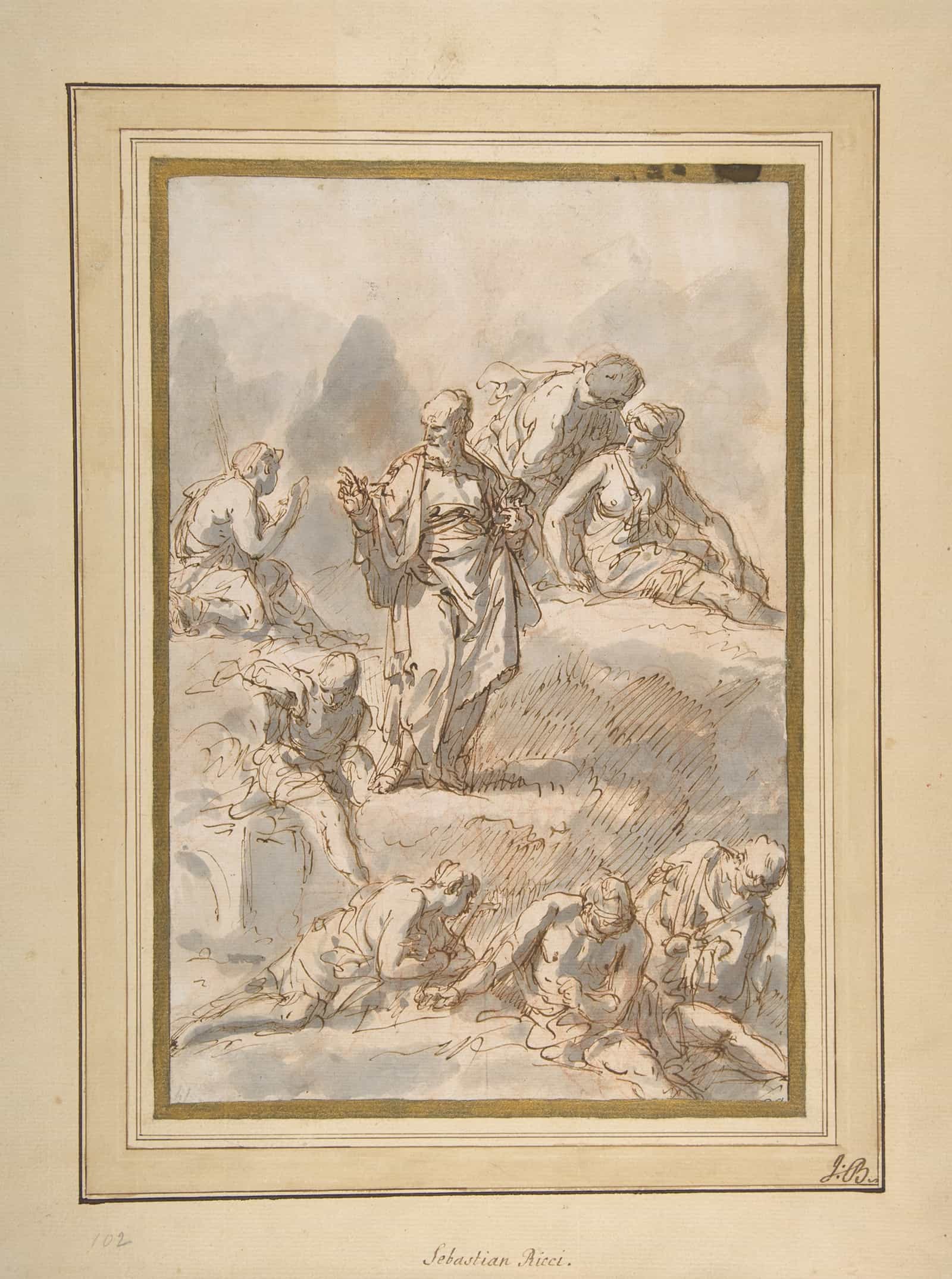 Figure Studies   by Sebastiano Ricci