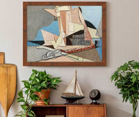 Figures Et Ancre Marine by Louis Marcoussis