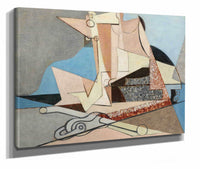 Figures Et Ancre Marine by Louis Marcoussis