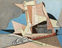 Figures Et Ancre Marine by Louis Marcoussis