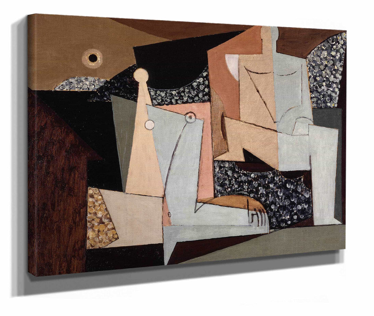 Figures On A Beach by Louis Marcoussis