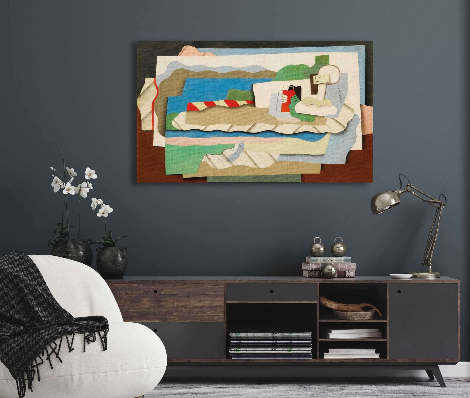 Fillette Allongee by Georges Valmier