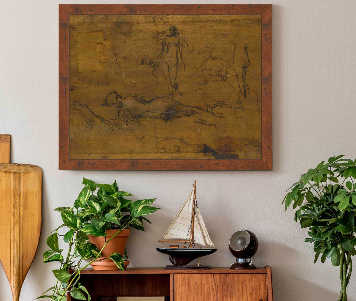 Fillette Au Ruban Bleu by Jean Jacques Henner