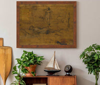 Fillette Au Ruban Bleu by Jean Jacques Henner