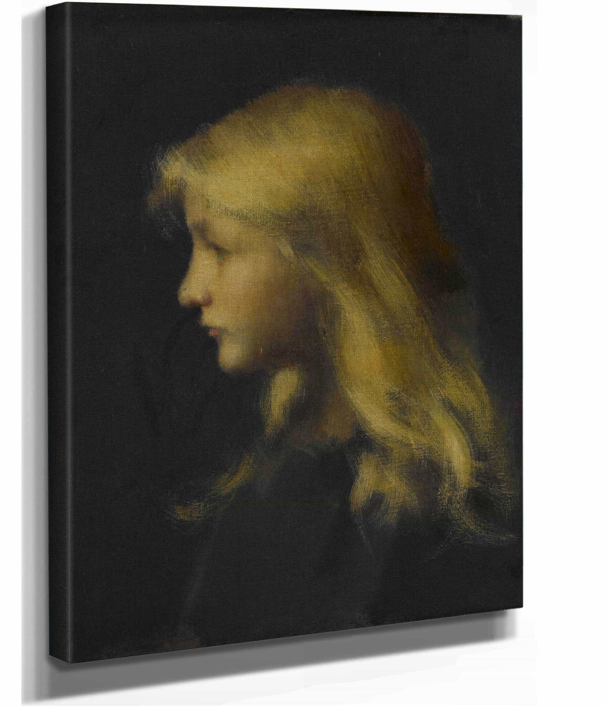 Fillette Blonde by Jean Jacques Henner