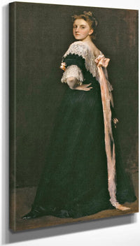 10" x 20" / Canvas Wrap Lydia Field Emmet By Chase William Merritt Fine Art Print