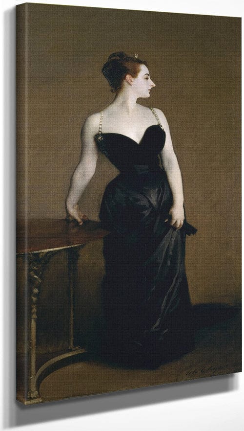 10" x 20" / Canvas Wrap Madame X (Madame Pierre Gautreau) By John Singer Sargent Fine Art Print