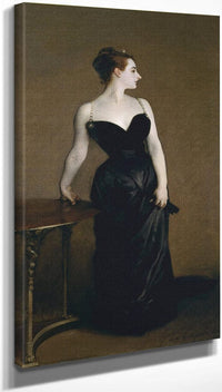 10" x 20" / Canvas Wrap Madame X (Madame Pierre Gautreau) By John Singer Sargent Fine Art Print