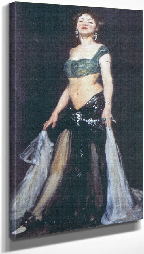 10" x 20" / Canvas Wrap Salome 1909 By Robert Henri Fine Art Print