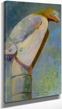 10" x 20" / Canvas Wrap Skidegate 1912 By Iii By Emily Carr Fine Art Print