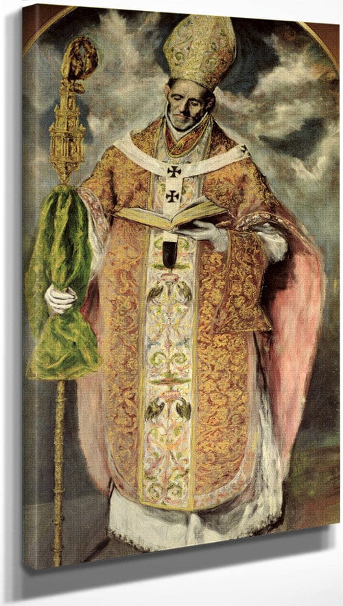 10" x 20" / Canvas Wrap St. Ildefonso (607 667) By El Greco Fine Art Print