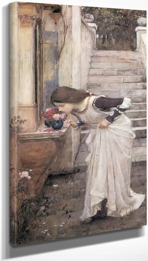 10" x 20" / Canvas Wrap The Shrine By John Waterhouse Fine Art Print