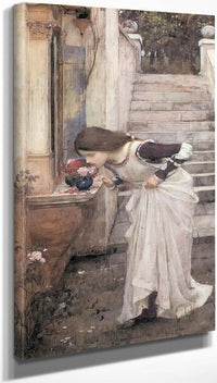 10" x 20" / Canvas Wrap The Shrine By John Waterhouse Fine Art Print