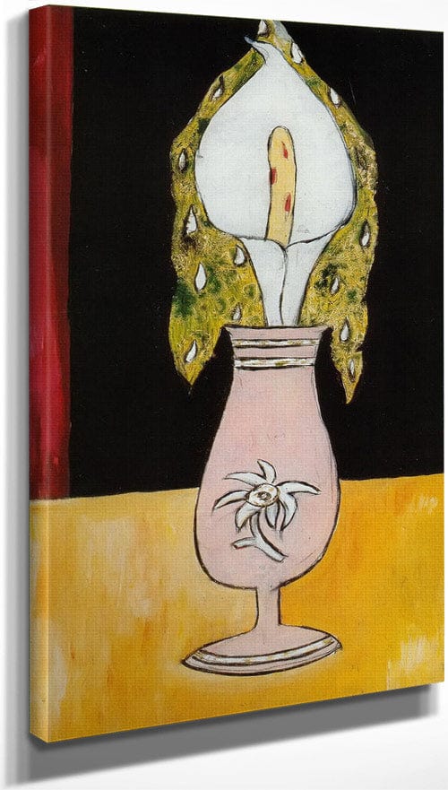 10" x 20" / Canvas Wrap Tinseled Flowers By Marsden Hartley Fine Art Print