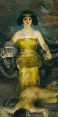 10" x 20" / Fine Art Paper Babylon By Alice Pike Barney Fine Art Print