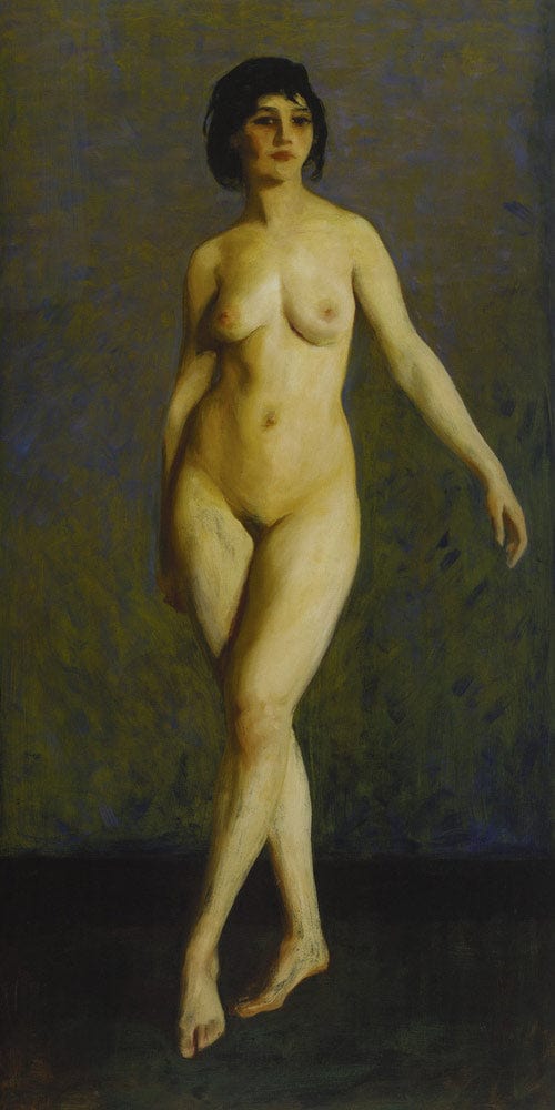 10" x 20" / Fine Art Paper Figure In Motion By Robert Henri Fine Art Print