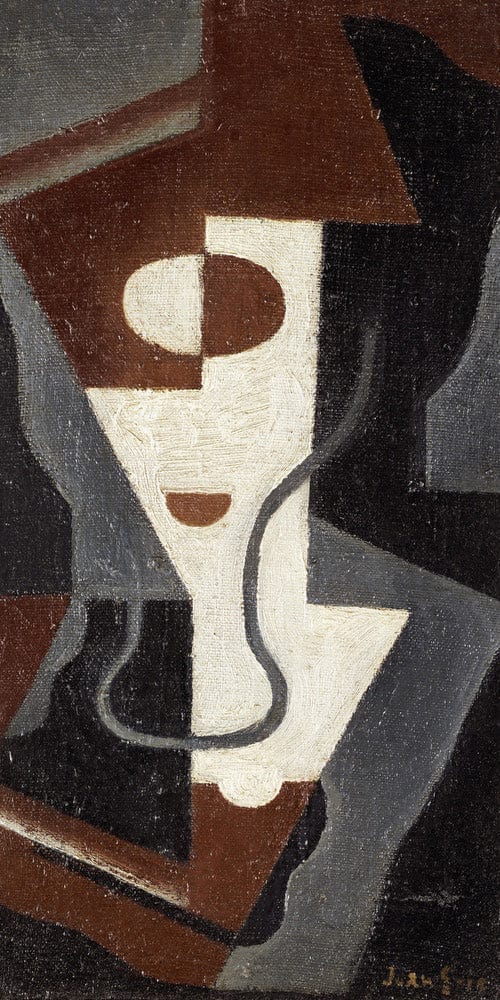 10" x 20" / Fine Art Paper Glass By Juan Gris Fine Art Print