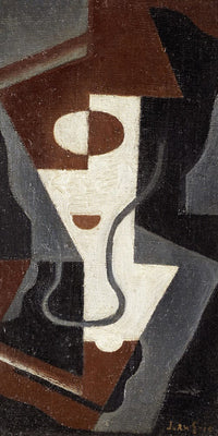 10" x 20" / Fine Art Paper Glass By Juan Gris Fine Art Print
