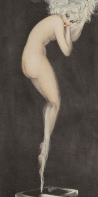 10" x 20" / Fine Art Paper Illusion 1940 By Louis Icart Fine Art Print