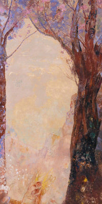 10" x 20" / Fine Art Paper Jacob Wrestling With The Angel By Odilon Redon Fine Art Print