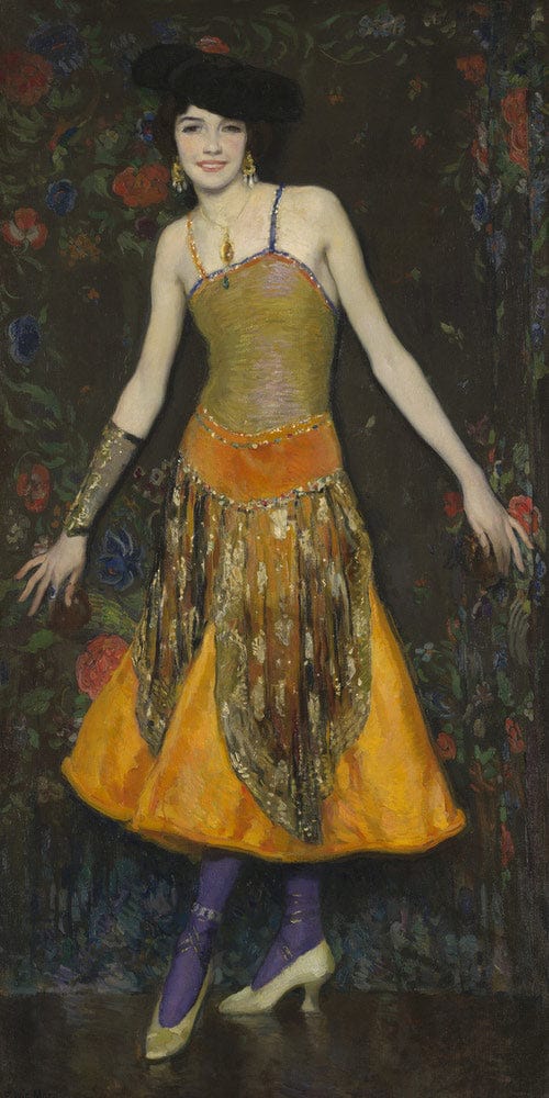 10" x 20" / Fine Art Paper Jeanne Cartier By Francis Luis Mora Fine Art Print