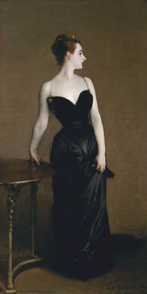 10" x 20" / Fine Art Paper Madame X (Madame Pierre Gautreau) By John Singer Sargent Fine Art Print