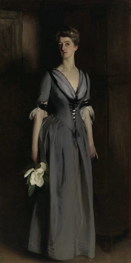 10" x 20" / Fine Art Paper Mrs. Albert Vickers I By John Singer Sargent Fine Art Print