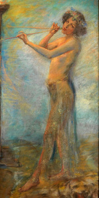10" x 20" / Fine Art Paper Pagan Dancer By Alice Pike Barney Fine Art Print