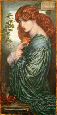 10" x 20" / Fine Art Paper Proserpine 1882 39 2X78 7Cm Birmingham Museum And Art Gallery By Dante Gabriel Rossetti Fine Art Print