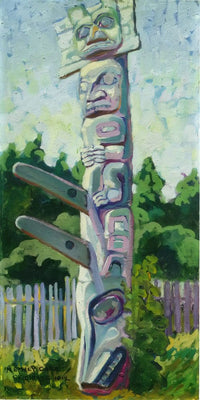 10" x 20" / Fine Art Paper Skidegate 1912 By Ii By Emily Carr Fine Art Print