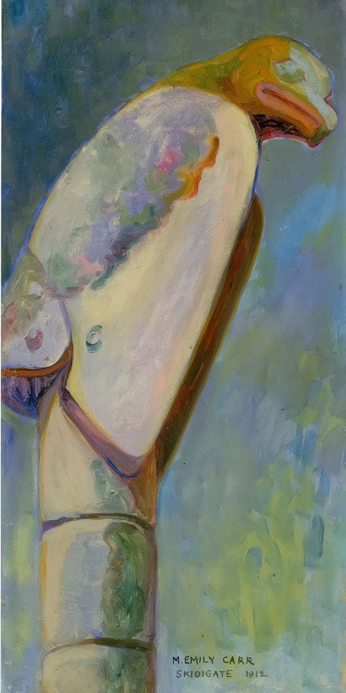 10" x 20" / Fine Art Paper Skidegate 1912 By Iii By Emily Carr Fine Art Print