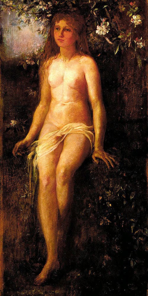 10" x 20" / Fine Art Paper The Golden Age By John La Farge Fine Art Print