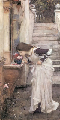 10" x 20" / Fine Art Paper The Shrine By John Waterhouse Fine Art Print