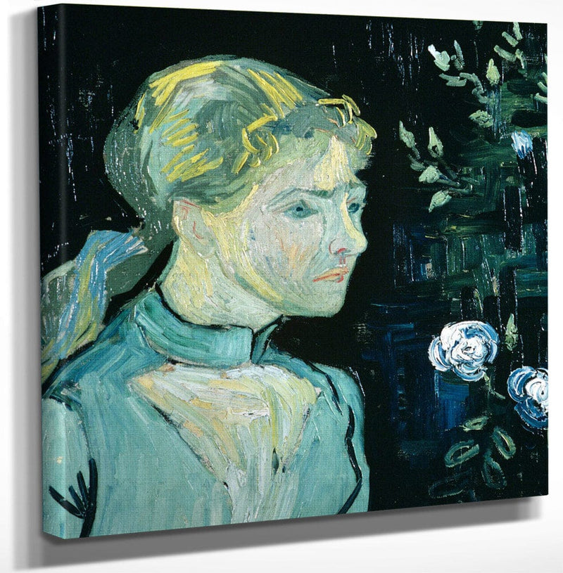 12" x 12" / Canvas Wrap Adeline Ravoux By Vincent Van Gogh Fine Art Print