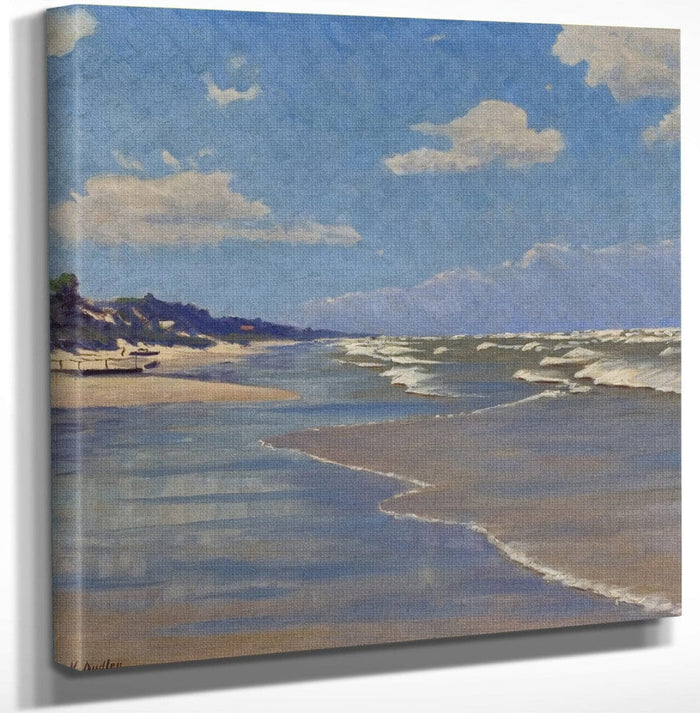 12" x 12" / Canvas Wrap After High Winds By Frank V. Dudley Fine Art Print