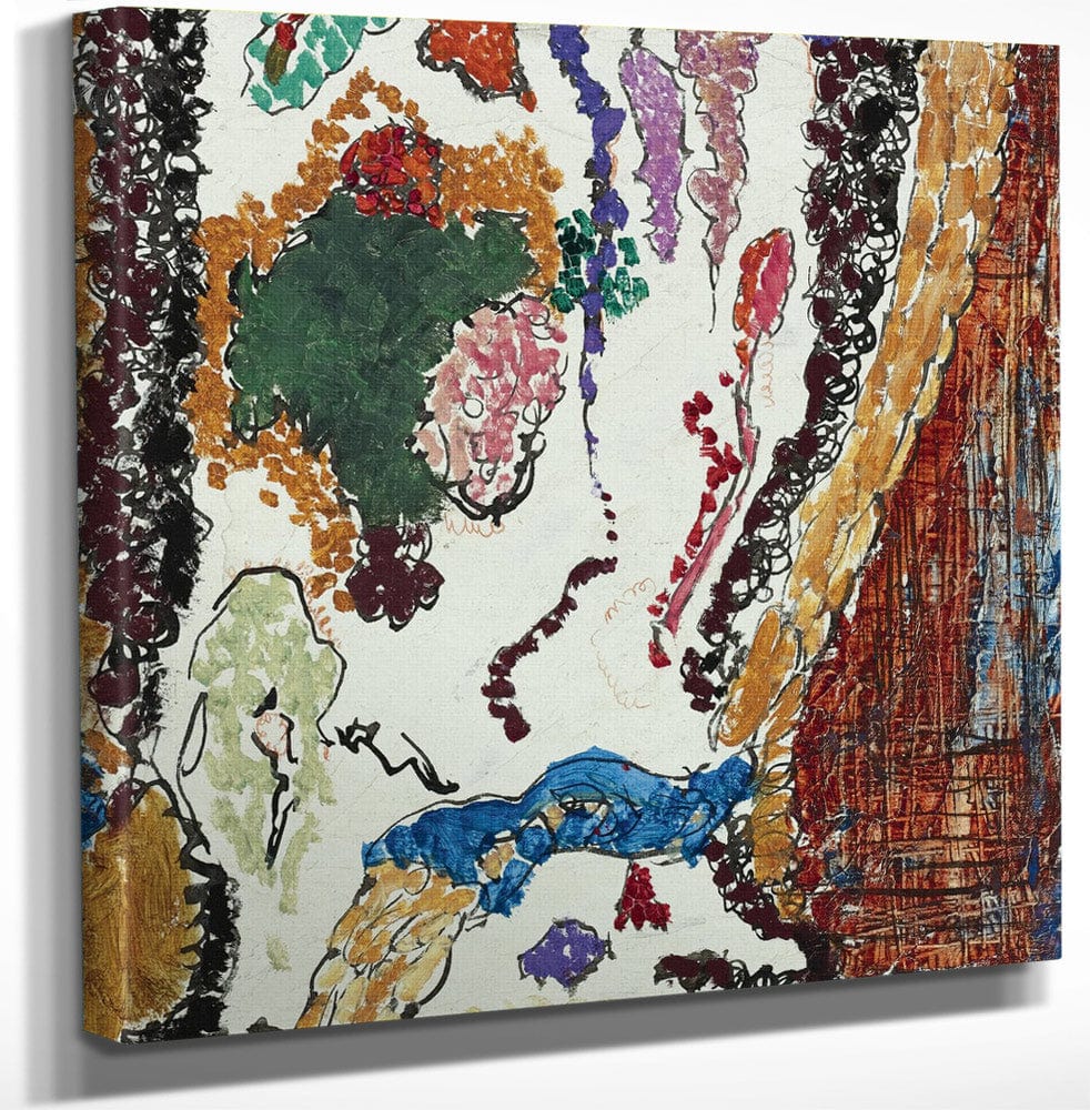 12" x 12" / Canvas Wrap Chair By Arthur Dove Fine Art Print