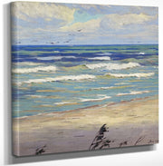 12" x 12" / Canvas Wrap Harbingers Of The Storm By Frank V. Dudley Fine Art Print