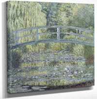 12" x 12" / Canvas Wrap Le Bassin Aux Nympheas  Harmonie Verte By Claude Monet Fine Art Print
