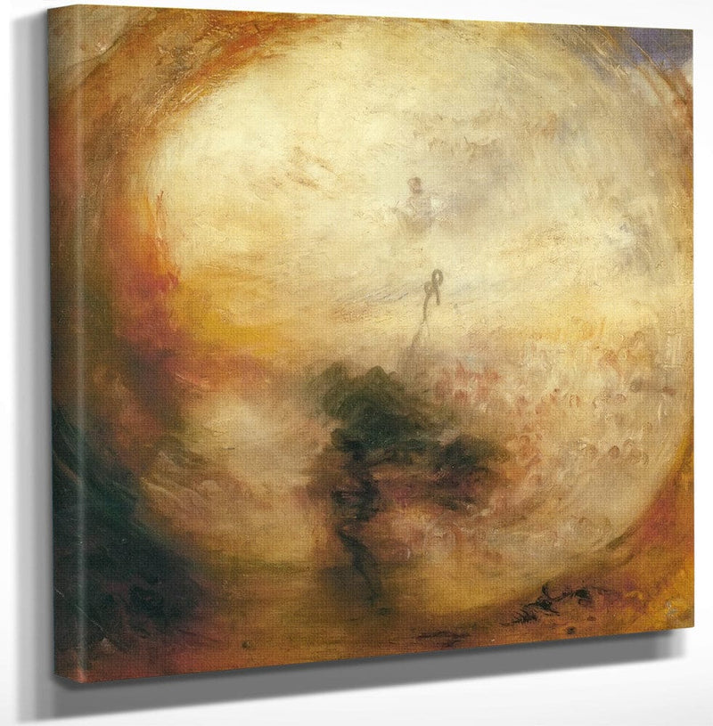 12" x 12" / Canvas Wrap Light And Colour (Goethe's Theory) By Jwm Turner Fine Art Print
