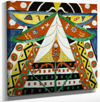 12" x 12" / Canvas Wrap Painting No. 50 By Marsden Hartley Fine Art Print