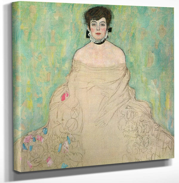 12" x 12" / Canvas Wrap Portrait By Klimt By Gustav Klimt Fine Art Print