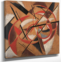 12" x 12" / Canvas Wrap Space Force Construction 1921 By Liubov Popova Fine Art Print
