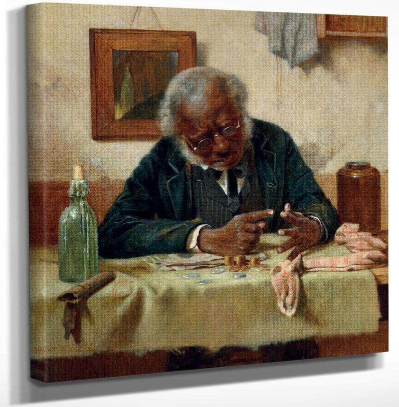 12" x 12" / Canvas Wrap Striking The Balance By Harry Roseland Fine Art Print